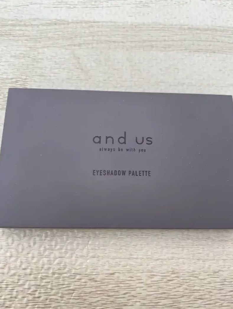 アイシャドウパレット/and us/アイシャドウパレットを使ったクチコミ(1枚目)