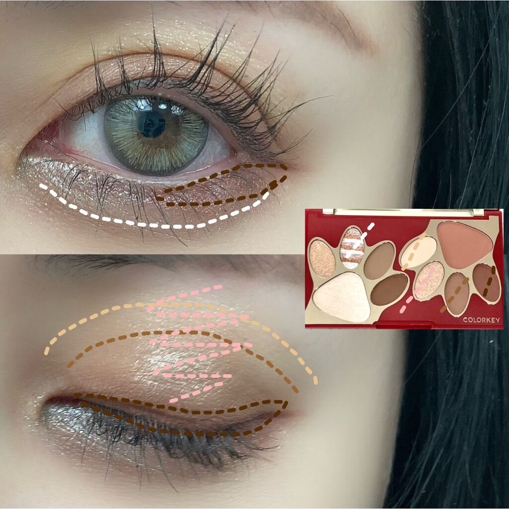 クリーミータッチライナー/キャンメイク/ジェルアイライナーを使ったクチコミ（3枚目）