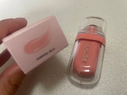 ジェルフィットティント/AMUSE/リップティントを使ったクチコミ(2枚目)