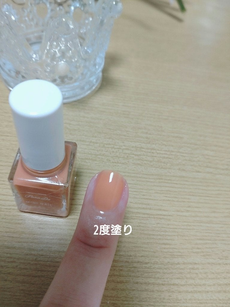 ミニネイル/パラドゥ/マニキュアを使ったクチコミ(4枚目)