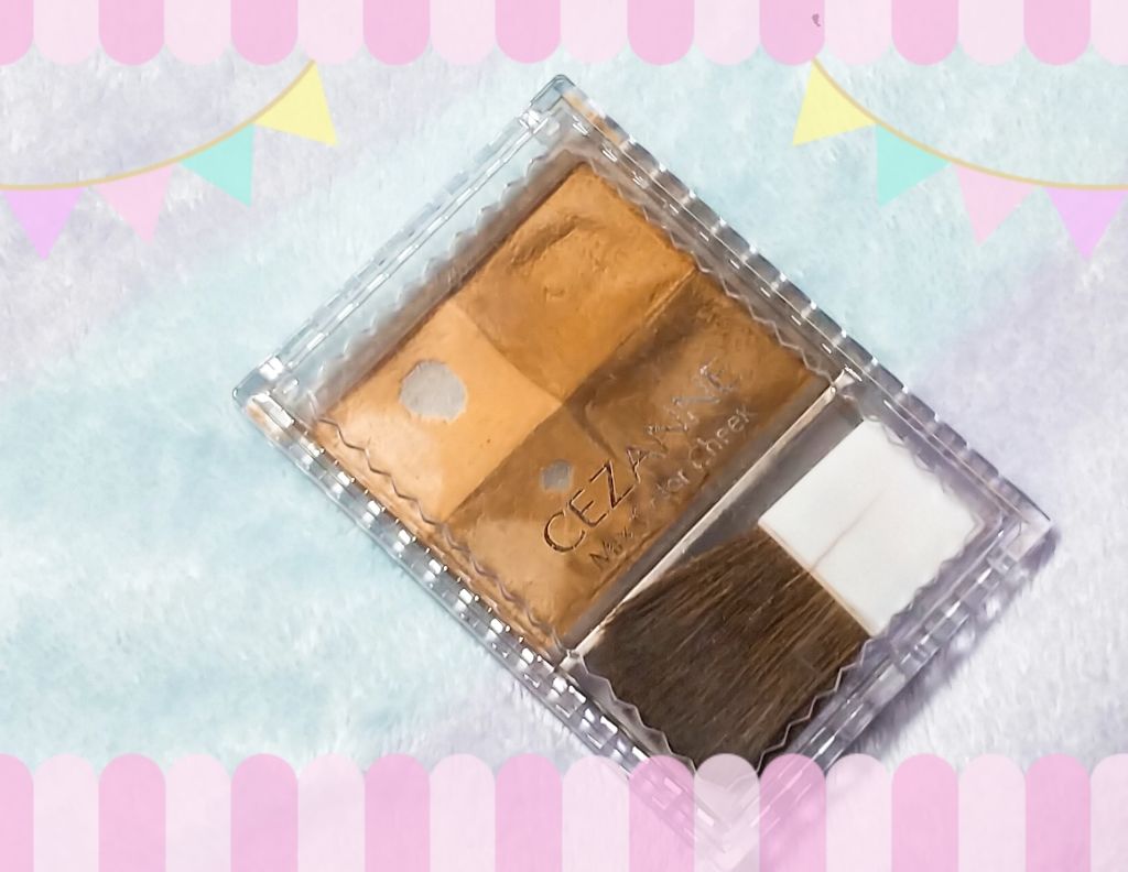 ミックスカラーチーク/CEZANNE/パウダーチークを使ったクチコミ(1枚目)