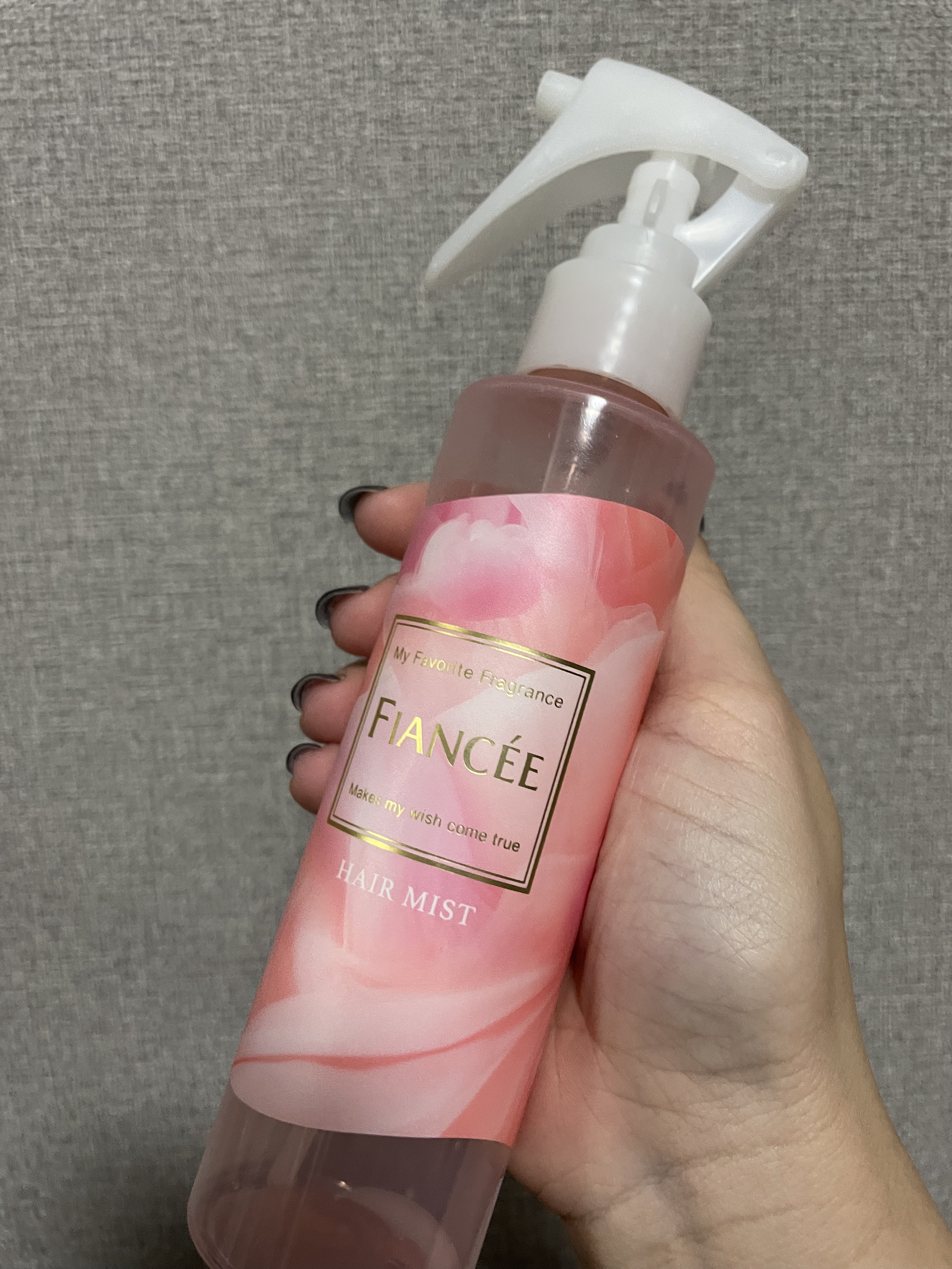 フレグランスヘアミスト ピュアメロウシャンプー/フィアンセ/ヘアミストを使ったクチコミ（1枚目）