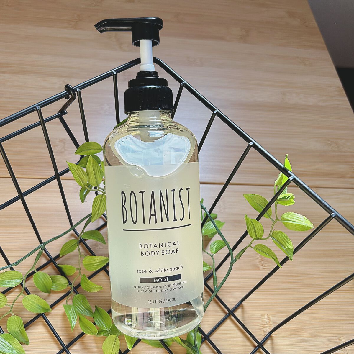 ボタニカルボディーソープ（モイスト）/BOTANIST/ボディソープを使ったクチコミ（1枚目）