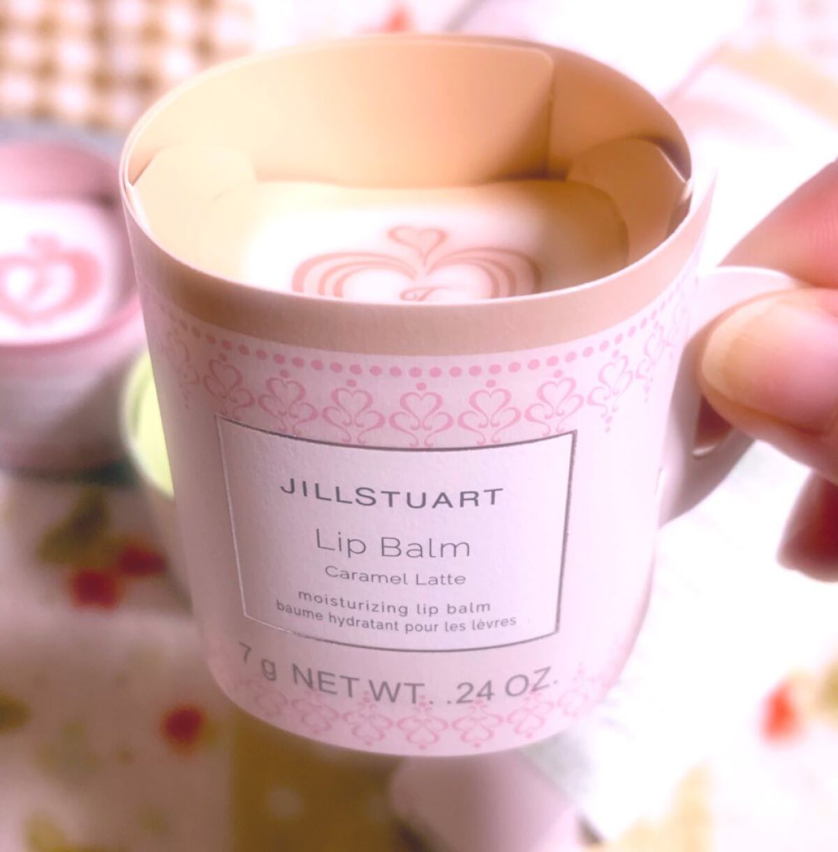 リップバーム ストロベリー ショコララテ/JILL STUART/リップバームを使ったクチコミ（2枚目）