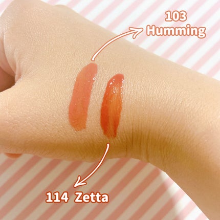 フルーティーグラムティント ミニデュオ/Laka/リップティントを使ったクチコミ(4枚目)