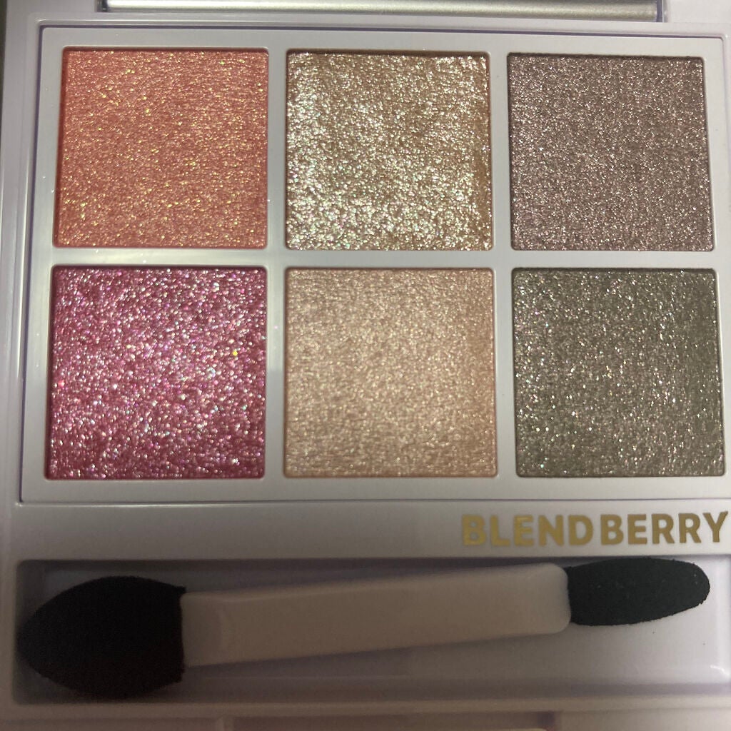 オーラクリエイション/BLEND BERRY/アイシャドウパレットを使ったクチコミ(3枚目)
