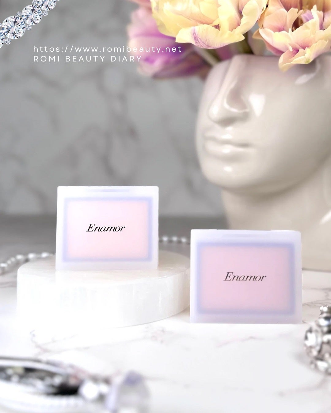 Enamor ジュエリーグロウハイライター/Enamor/パウダーハイライトを使ったクチコミ(3枚目)