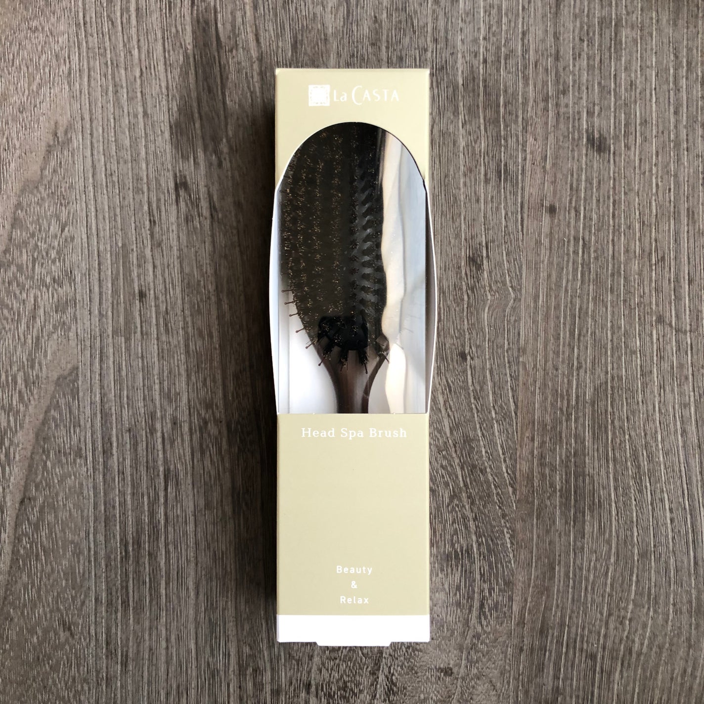 ヘッドスパ ブラシ/ラ・カスタ/ヘアブラシを使ったクチコミ(3枚目)