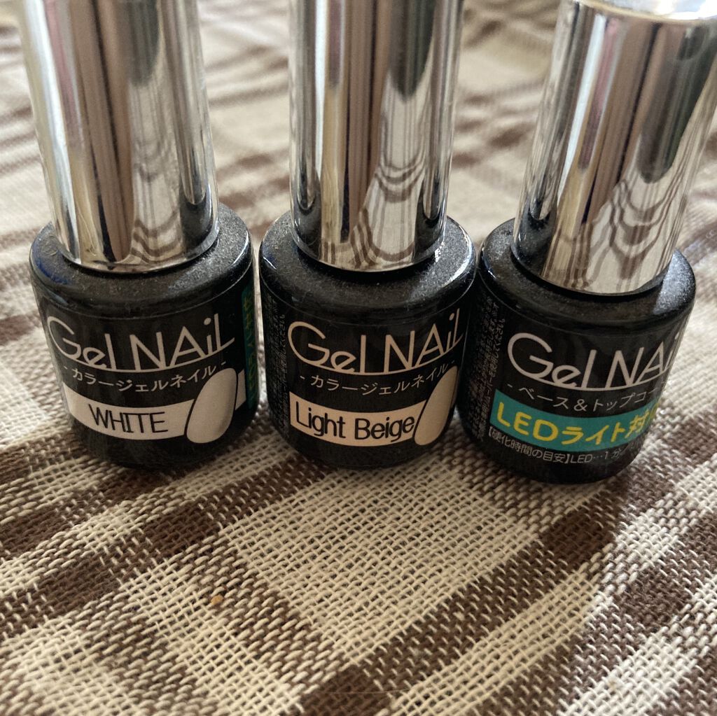 ジェルネイル（ライト対応）/セリア/ジェルネイルを使ったクチコミ（2枚目）