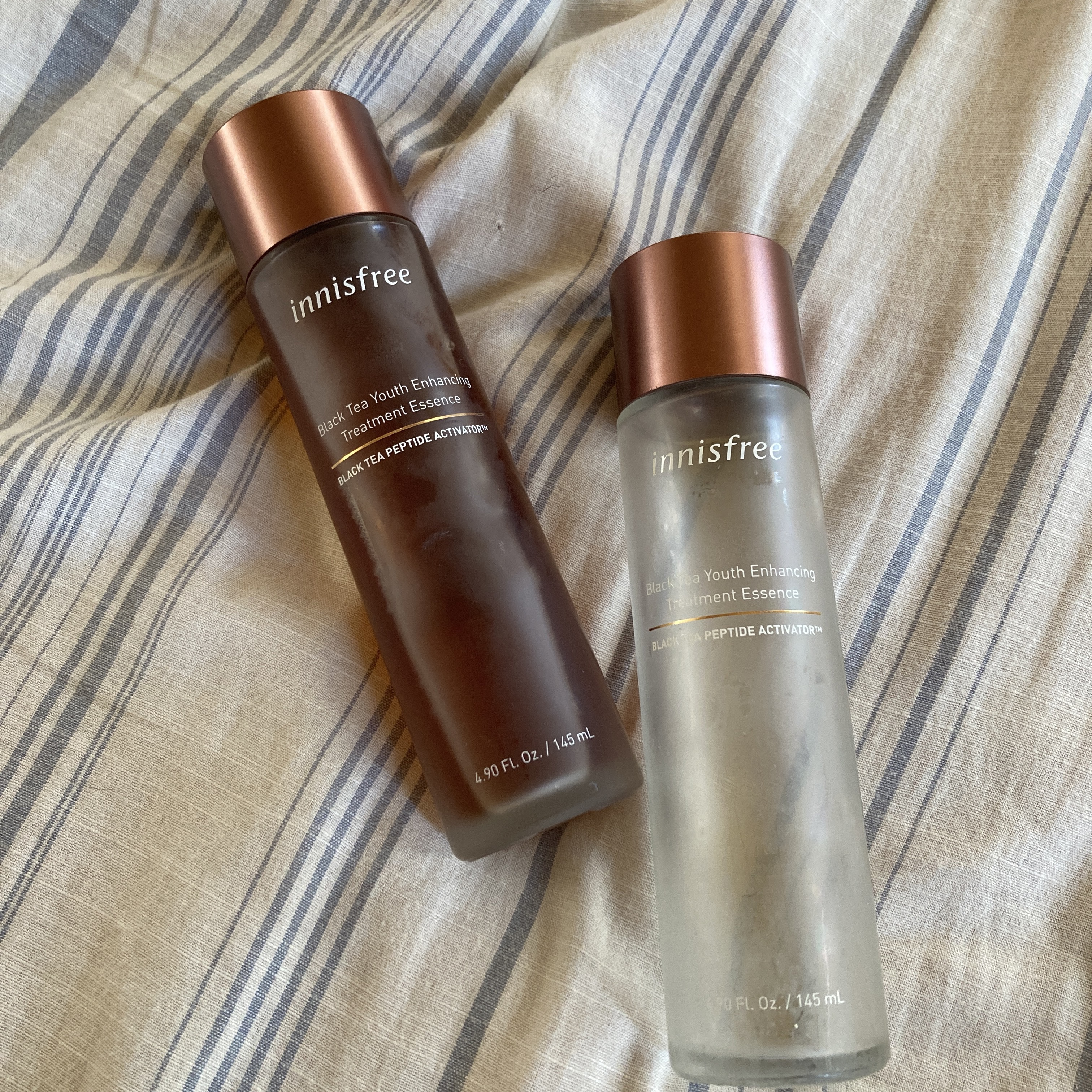 ブラックティー　ユース　トリートメント　エッセンス 本体145ml（旧）/innisfree/美容液を使ったクチコミ（1枚目）