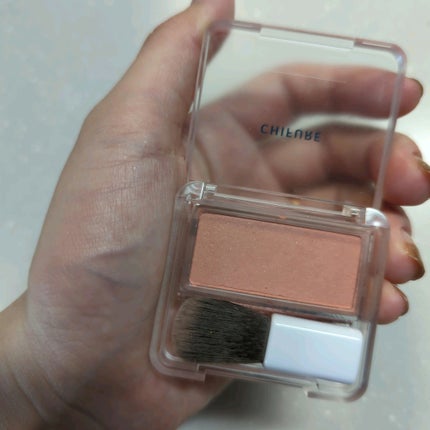 パウダー チーク/ちふれ/パウダーチークを使ったクチコミ(4枚目)