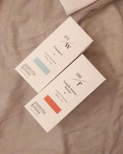 マテリアプリマ W01 ビタミンC/マテリアプリマ/美容液を使ったクチコミ(9枚目)