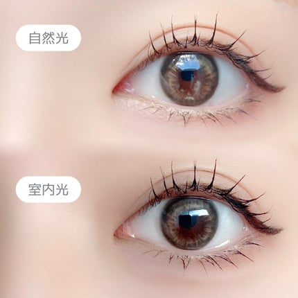 ビタースイートクリスティン/Hapa kristin/カラーコンタクトレンズを使ったクチコミ(3枚目)