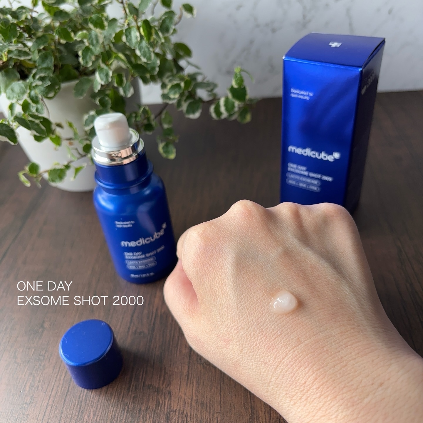 ゼロ1DAYエクソソームショット2000/MEDICUBE/美容液を使ったクチコミ（3枚目）