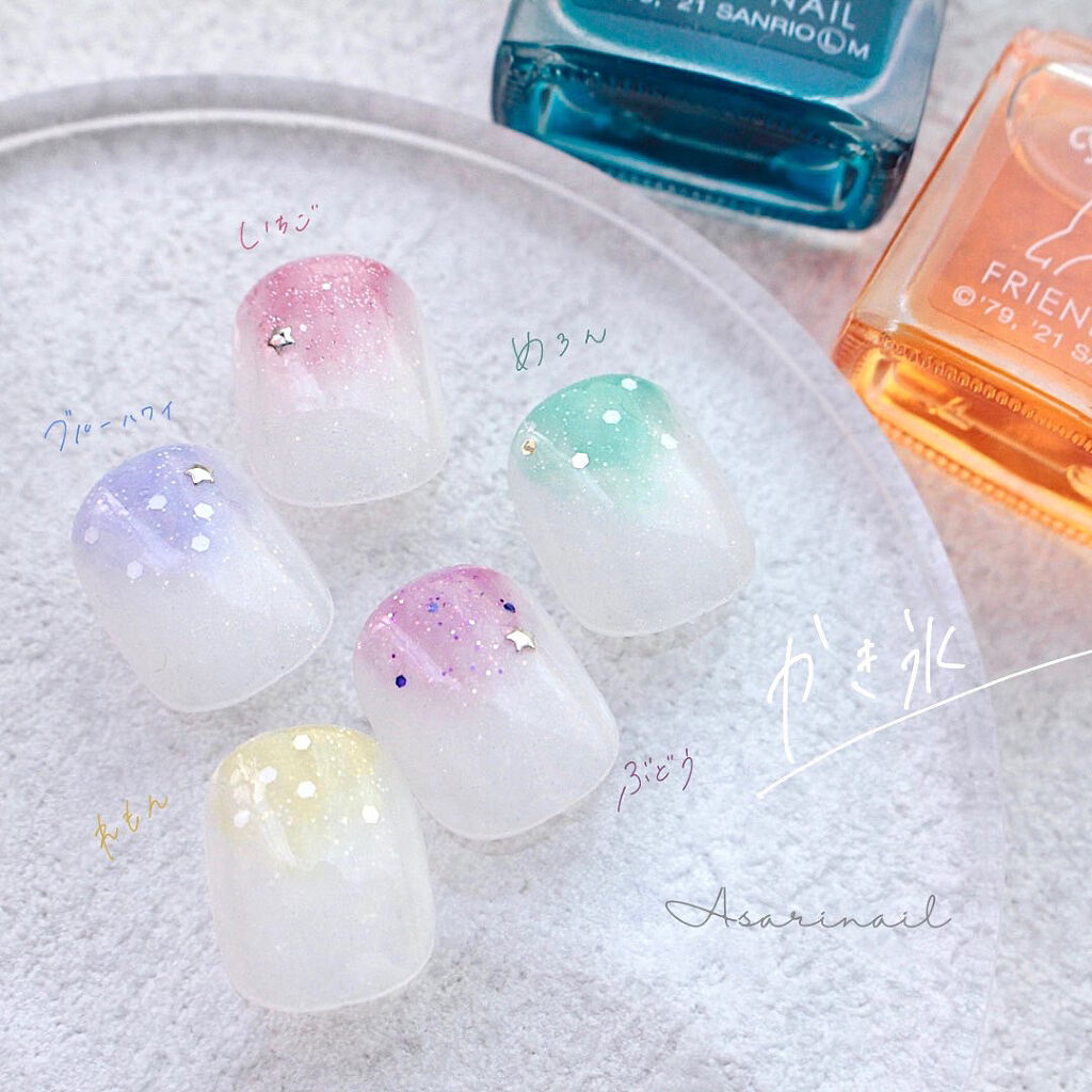 サンリオネイル/DAISO/マニキュアを使ったクチコミ（2枚目）