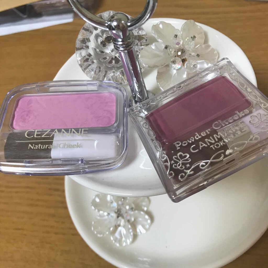 【旧品】パウダーチークス/キャンメイク/パウダーチークを使ったクチコミ(1枚目)