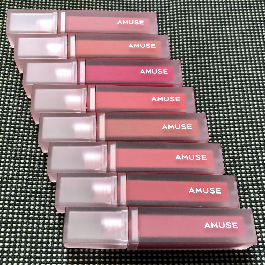 デュー ベルベット/AMUSE/口紅を使ったクチコミ（2枚目）