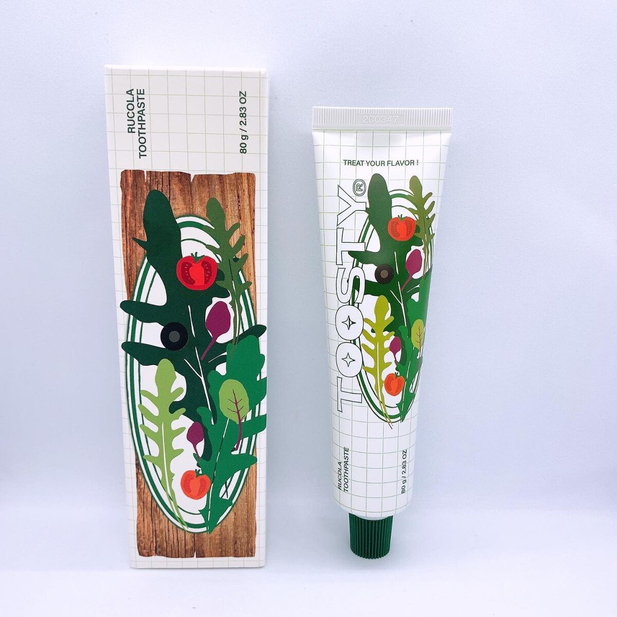 トゥースペースト ルッコラ/TOOSTY/歯磨き粉を使ったクチコミ（1枚目）