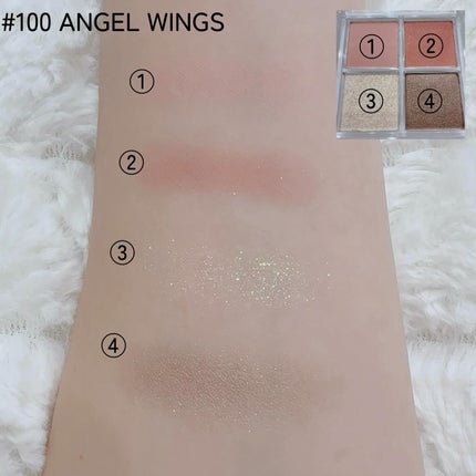 グリッターレイヤリングアイシャドウパレット/TWINKLE POP/アイシャドウパレットを使ったクチコミ(4枚目)