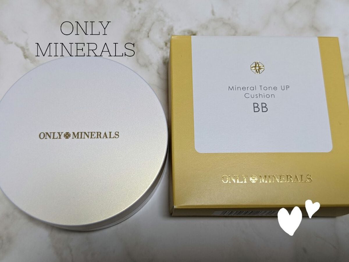 ミネラルトーンアップクッションBB /ONLY MINERALS/クッションファンデーションを使ったクチコミ(1枚目)