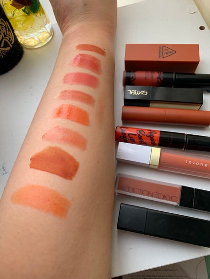 トーン ペタル エッセンス カラー バター/to/one/リップグロスを使ったクチコミ(1枚目)