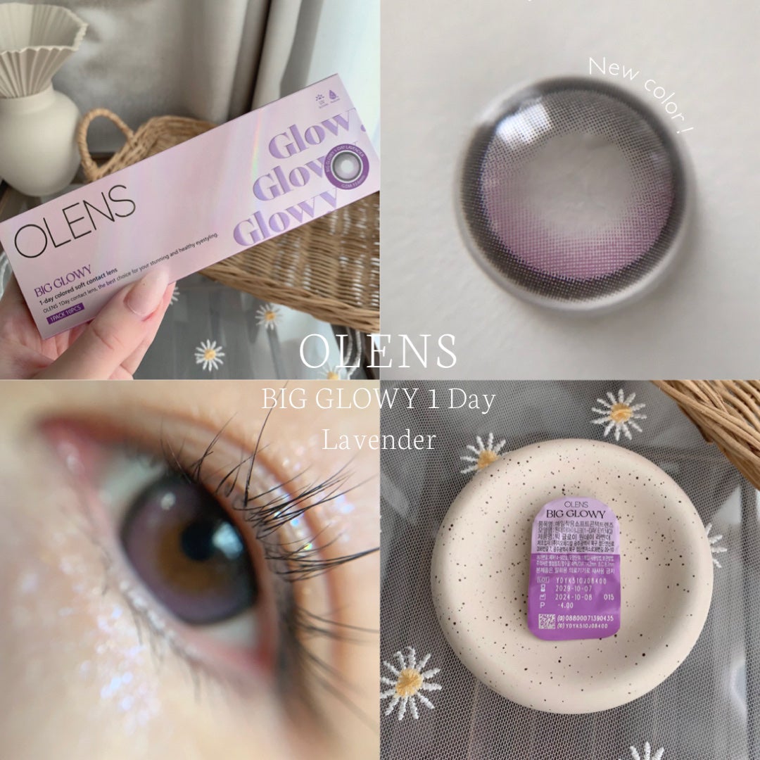 Big Glowy 1day/OLENS/ワンデー(1DAY)カラコンを使ったクチコミ(1枚目)