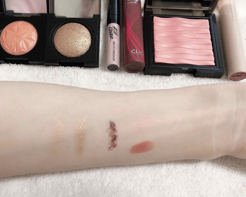 プリズムエアブラッシャー/CLIO/パウダーチークを使ったクチコミ（2枚目）