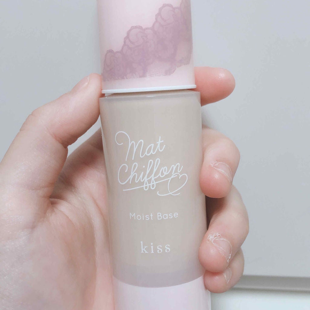 マットシフォンUVモイストベース/KiSS/化粧下地を使ったクチコミ(2枚目)