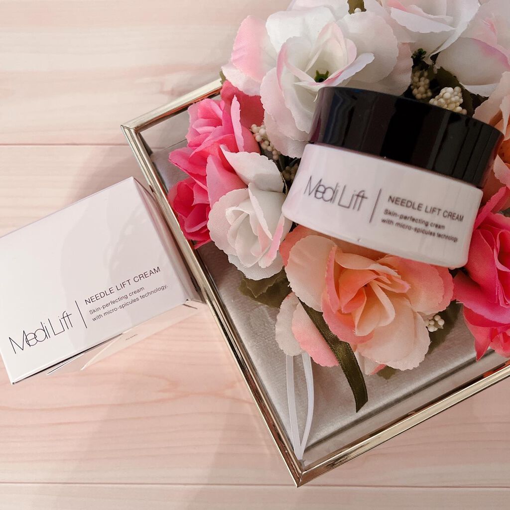 メディリフト ニードルリフトクリーム/YA-MAN TOKYO JAPAN/フェイスクリームを使ったクチコミ(1枚目)