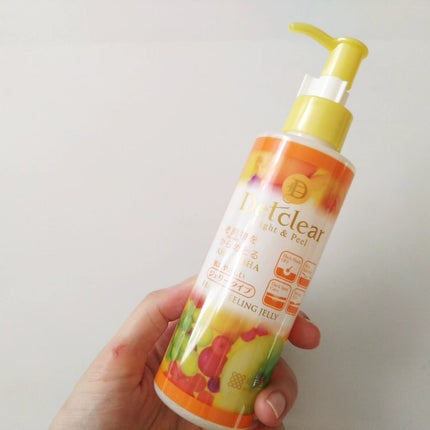 DETクリア ブライト&ピール ピーリングジェリー<ミックスフルーツの香り>/Detclear/ピーリングを使ったクチコミ(2枚目)