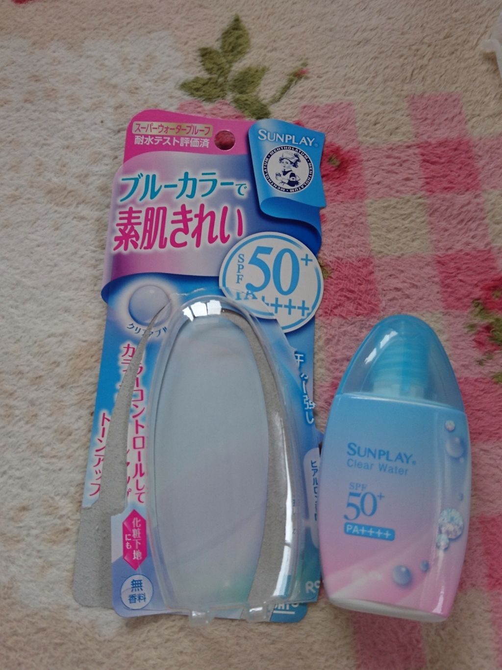 メンソレータム  サンプレイクリアウォーター/メンソレータム/日焼け止めミルクを使ったクチコミ（1枚目）