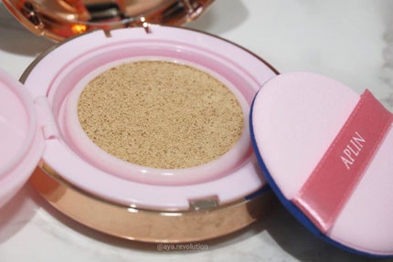 ピンクティーツリーカバークッション/APLIN/クッションファンデーションを使ったクチコミ(2枚目)