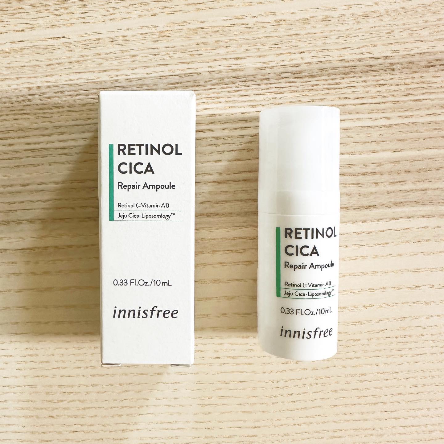 レチノール　シカ　リペア　セラム/innisfree/美容液を使ったクチコミ（1枚目）