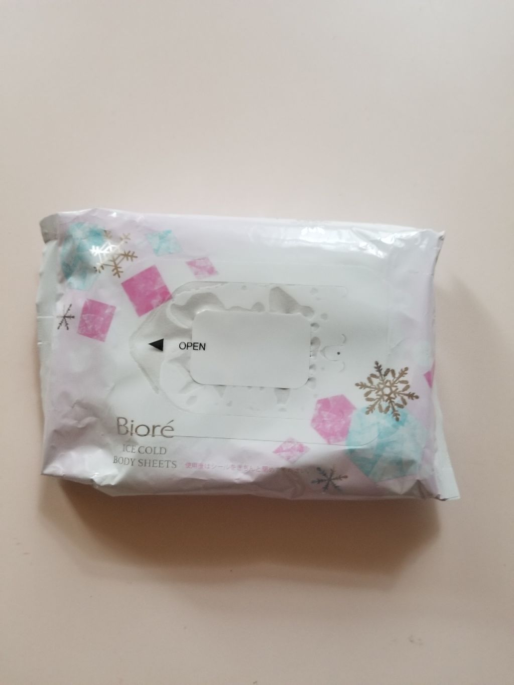 冷シート リフレッシュフローラルの香り/ビオレ/ボディシートを使ったクチコミ(1枚目)