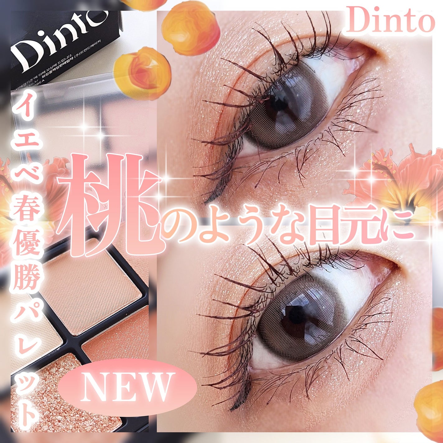 ブラーフィニシュシャドウパレット/Dinto/アイシャドウパレットを使ったクチコミ(1枚目)