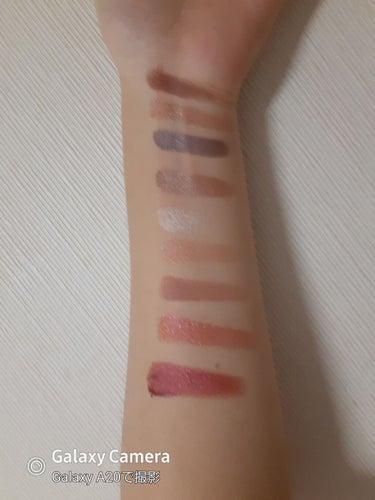 UR GLAM　BLOOMING EYE COLOR PALETTE/U R GLAM/パウダーアイシャドウを使ったクチコミ（3枚目）