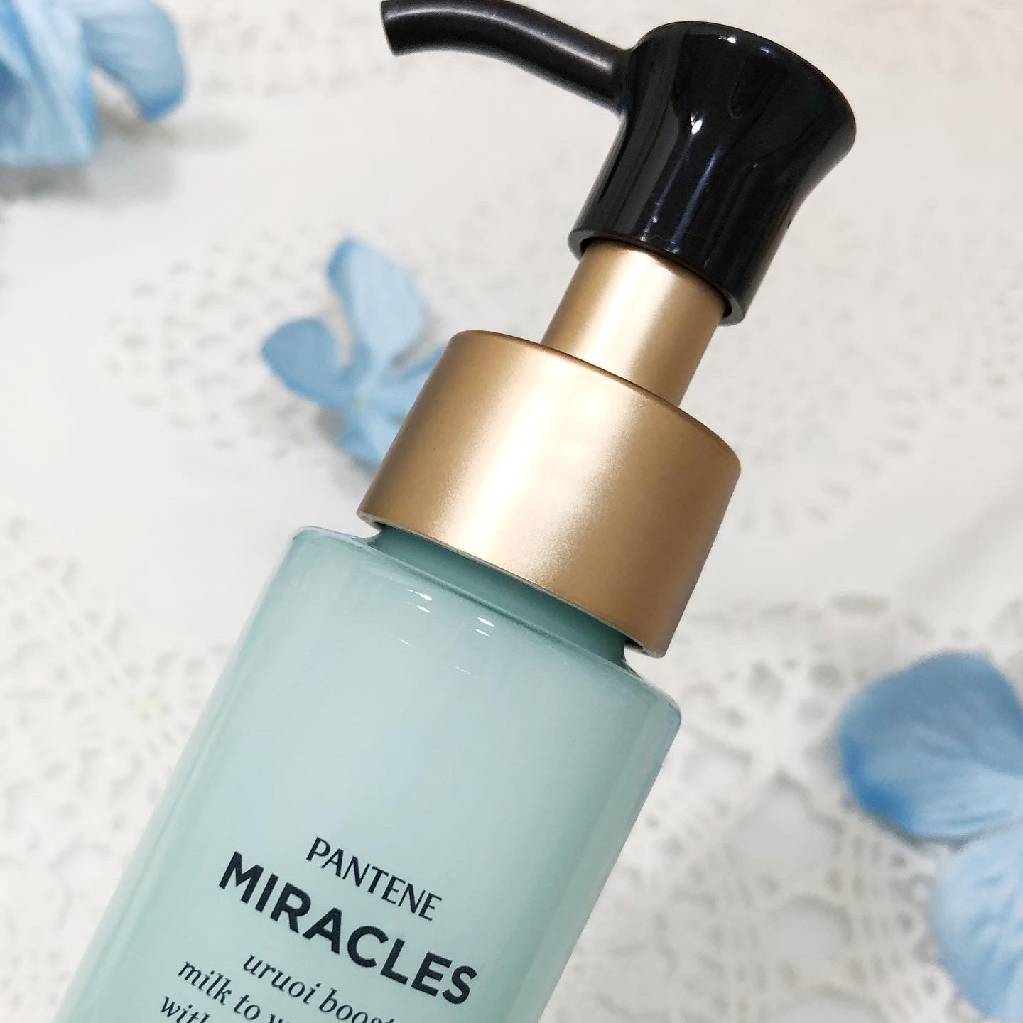 ミラクルズ うるおいブーストミルクウォーターセラム/パンテーン/アウトバストリートメントを使ったクチコミ（3枚目）