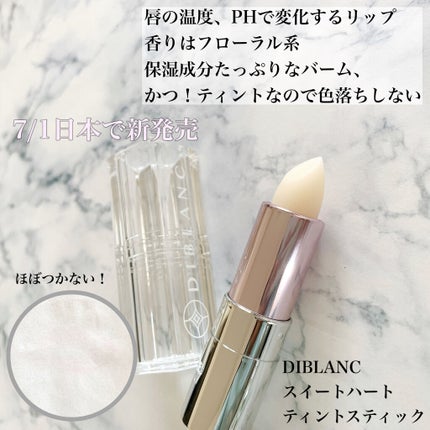 スイートハート ティントスティック/DIBLANC/リップティントを使ったクチコミ(2枚目)