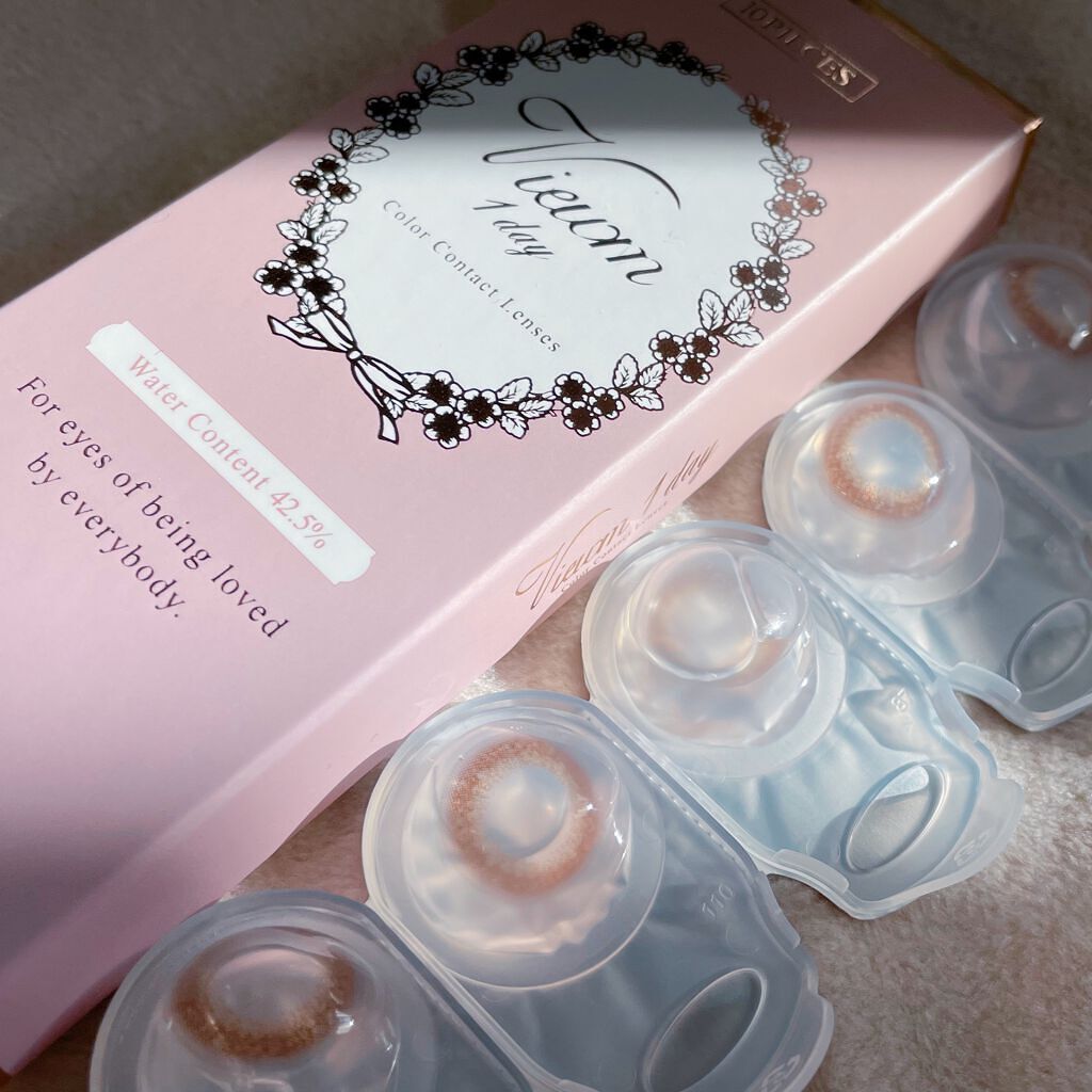 ビュームワンデー/ビューム/ワンデー（１DAY）カラコンを使ったクチコミ（3枚目）