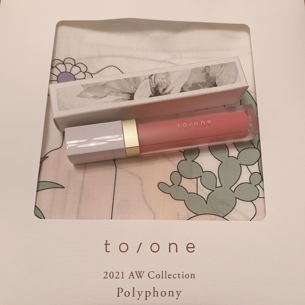 トーン ペタル エッセンス カラー バター 09 ミルキーピンク/to/one/リップグロスを使ったクチコミ（1枚目）