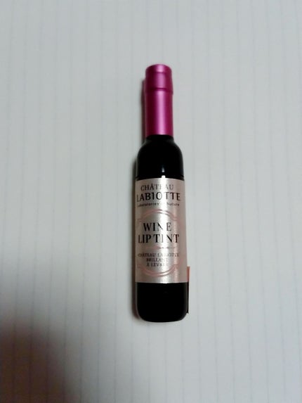 ワインリップティント PK01ブラッシュピンク/LABIOTTE/リップティントを使ったクチコミ(1枚目)