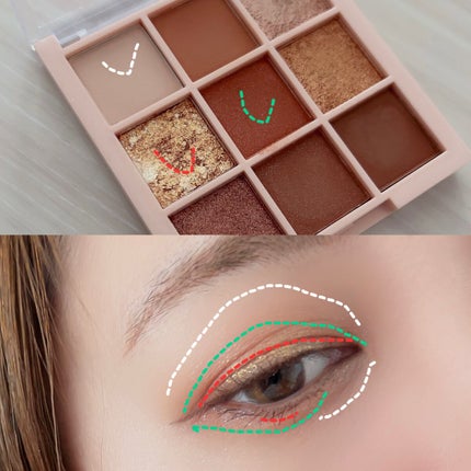 アイシャドウパレット/Kirei&co./アイシャドウパレットを使ったクチコミ(4枚目)