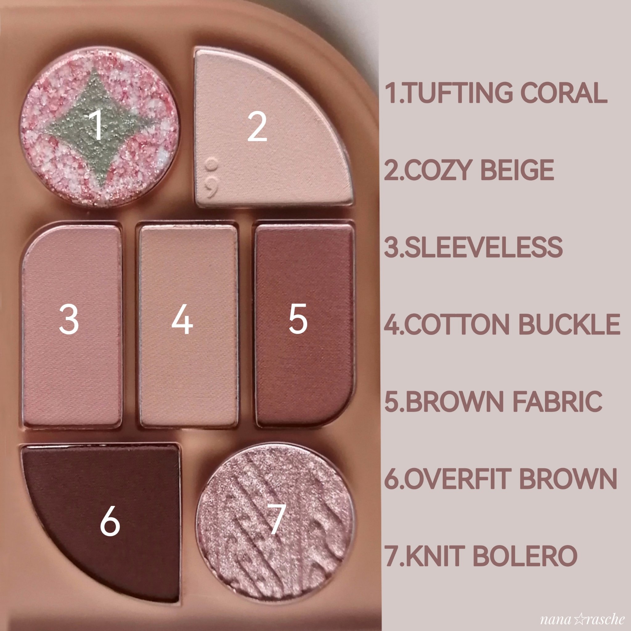 シンプレイン アイパレット 03 ニッティングコーラル/Sim;plain/アイシャドウパレットを使ったクチコミ（3枚目）