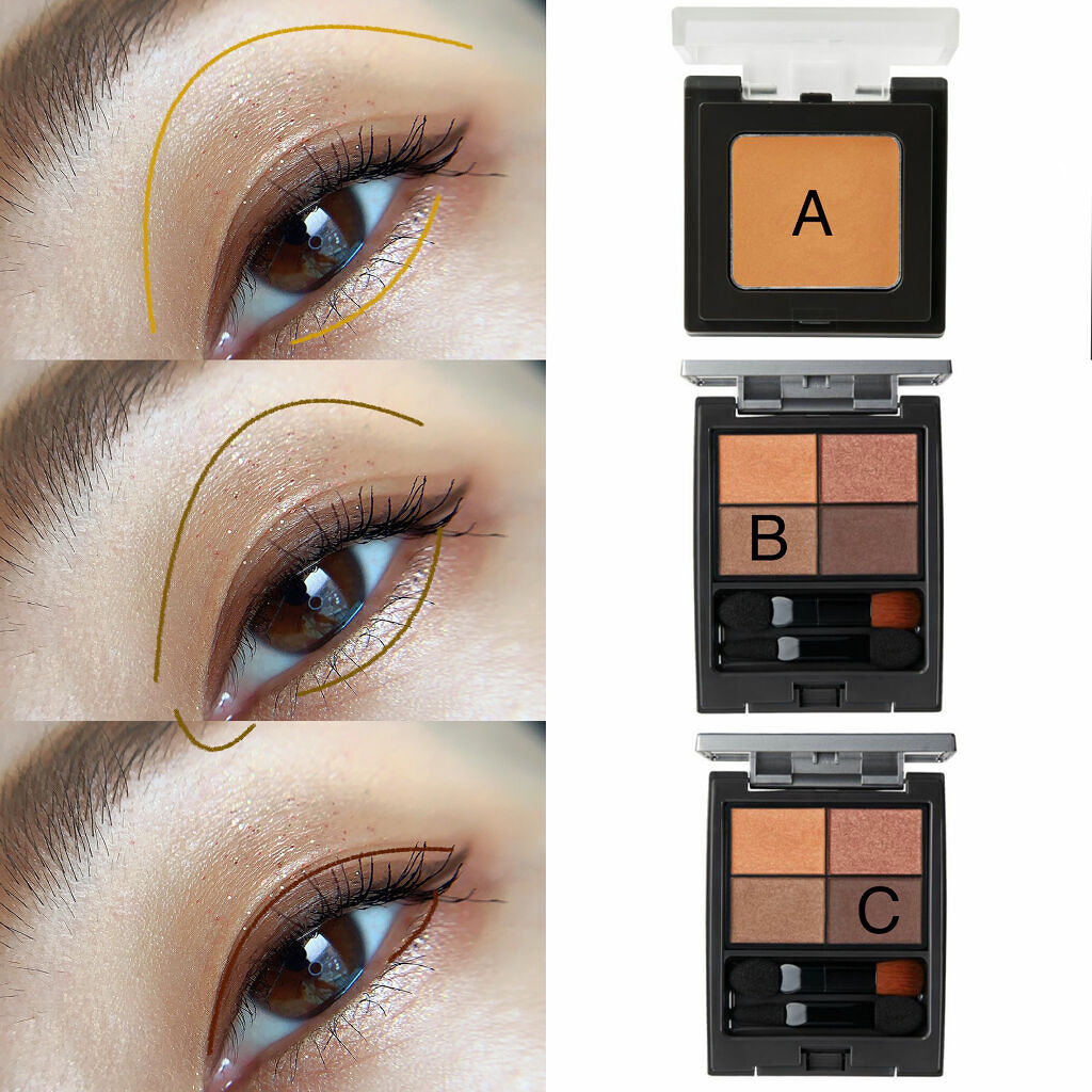 &be クリームアイシャドウ/＆be/ジェル・クリームアイシャドウを使ったクチコミ（2枚目）