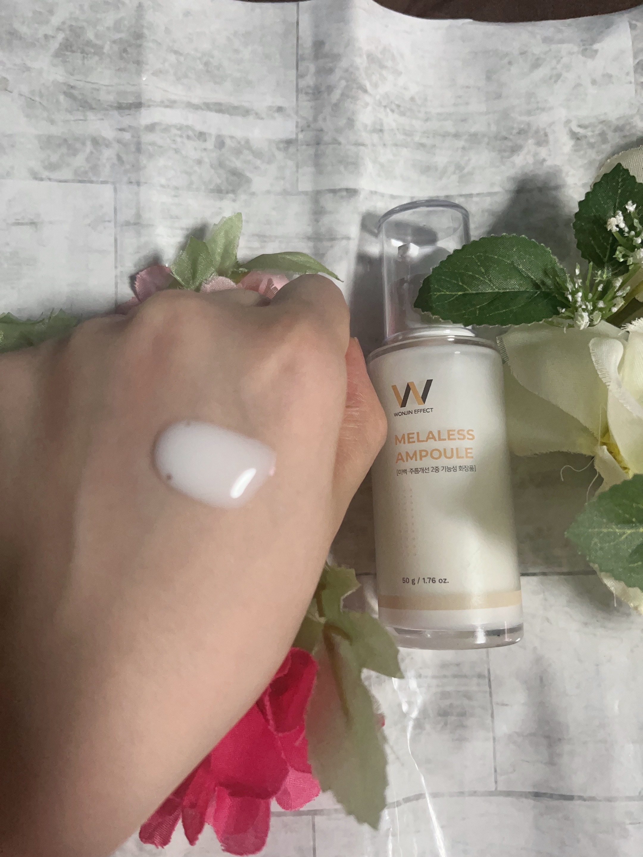 MELALESS AMPOULE/WONJIN EFFECT/美容液を使ったクチコミ（2枚目）