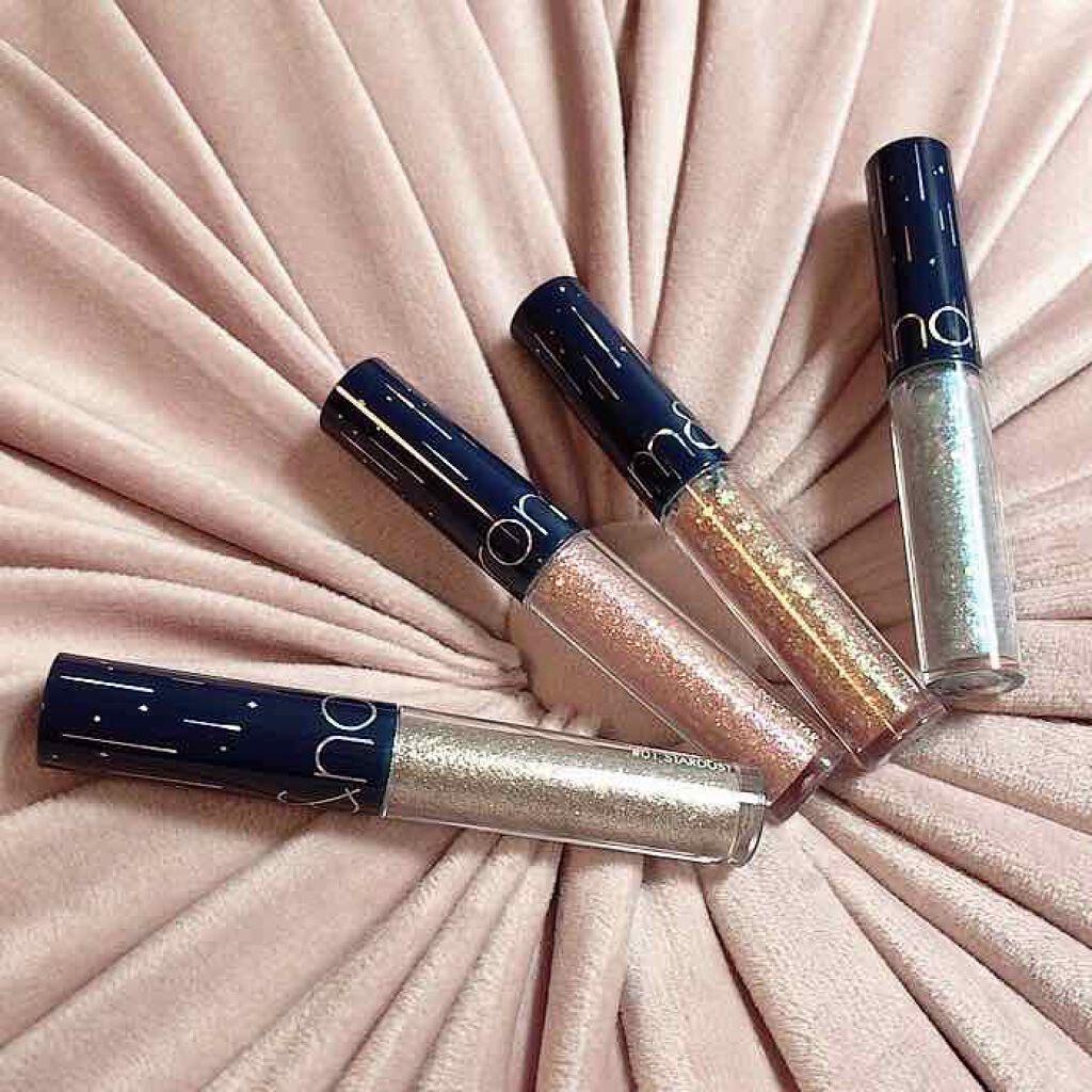 リキッド グリッター シャドウ/rom&nd/グリッターを使ったクチコミ（1枚目）