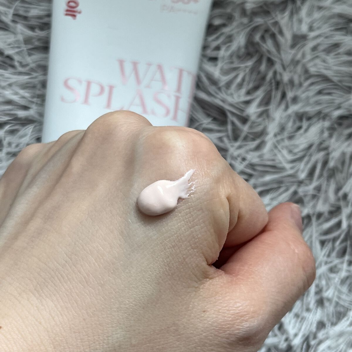 ウォータースプラッシュサンクリーム セラミド/espoir/日焼け止めクリームを使ったクチコミ（3枚目）