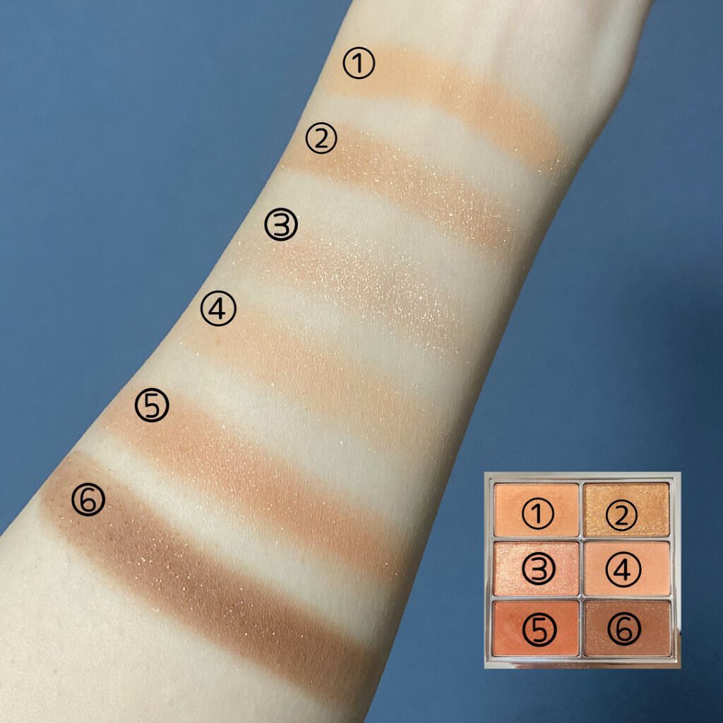 アイ ヴィーガン シアーパレット/AMUSE/アイシャドウパレットを使ったクチコミ(2枚目)