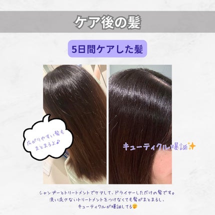 クンダル ダメージケア シャンプー/トリートメント/KUNDAL/市販シャンプーを使ったクチコミ(6枚目)