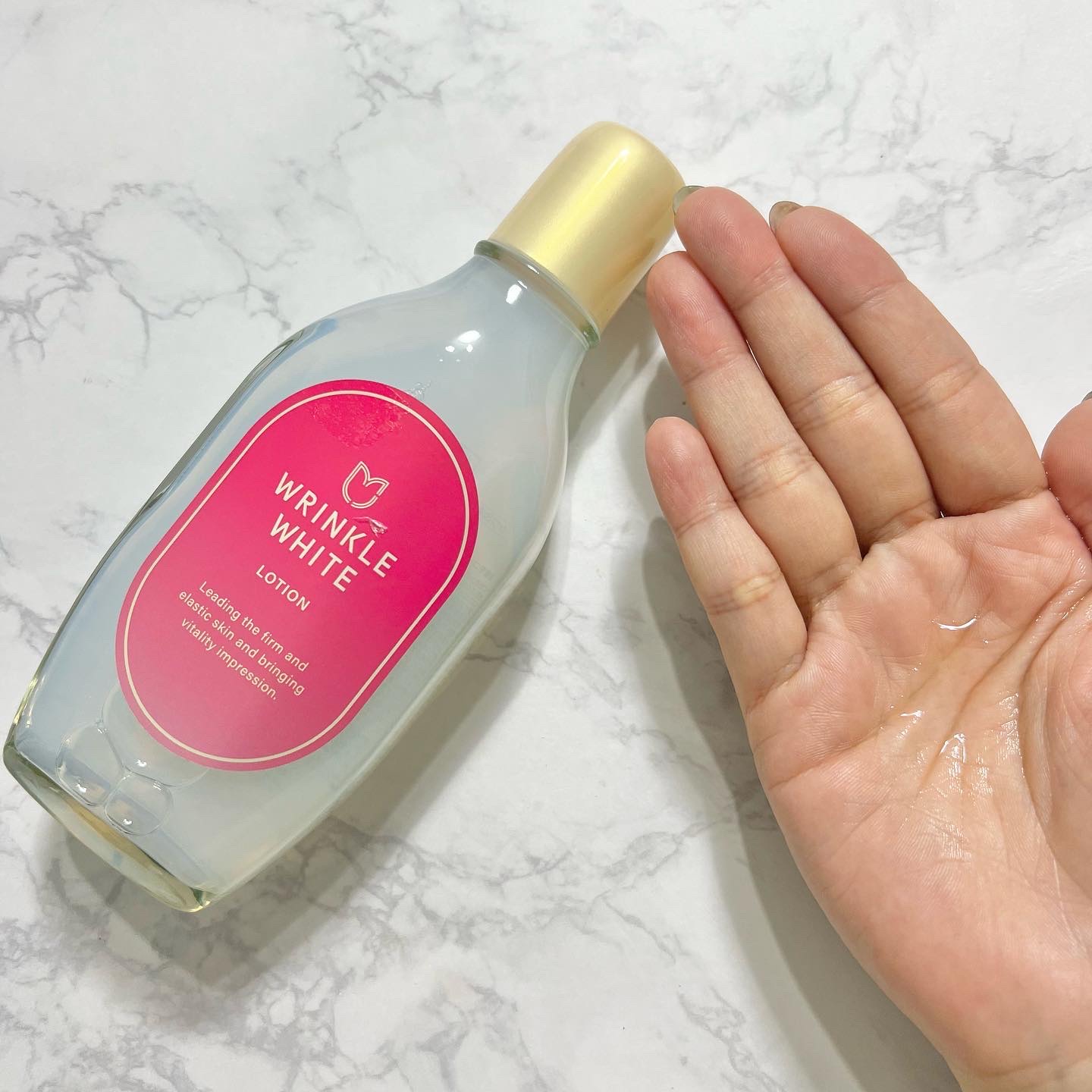 薬用リンクルホワイト ローション/明色/化粧水を使ったクチコミ（2枚目）